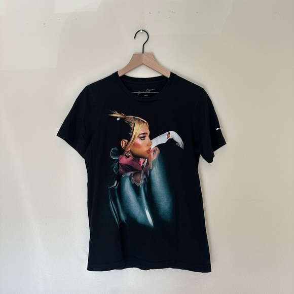 DUA LIPA Black Graphic Tee - Picture 1 of 5